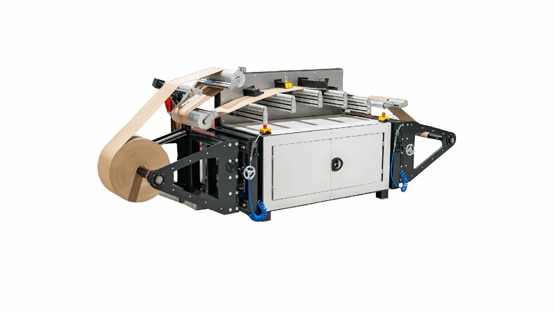 The Tapio Analyzer laboratory instrument for measuring high-resolution profiles of paper and board quality with several sensors.